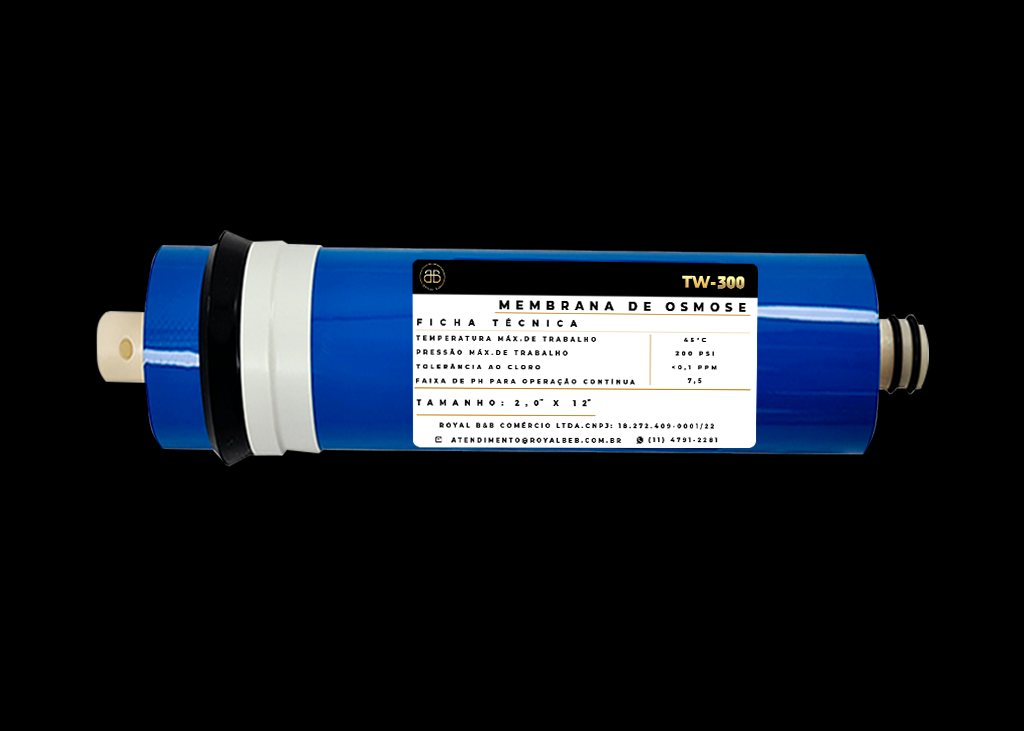 Membrana de Osmose - 300 GPD